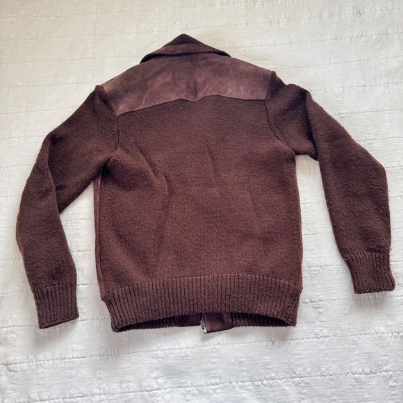 Vintage Leather Suede Jacket • S /M - Picture 6 of 10